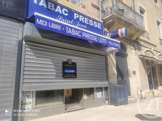 Afficher la photo en grand commerce à louer - 22.47 m2 - ALES - 30 - LANGUEDOC-ROUSSILLON - Century 21 Impact Immobilier