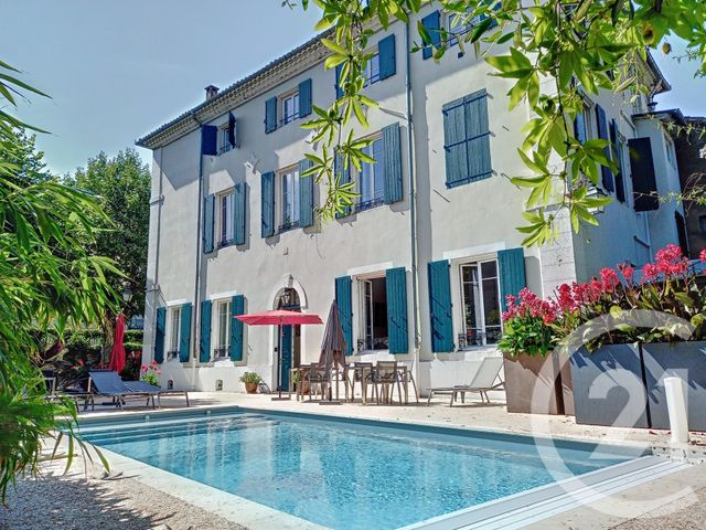 maison à vendre - 7 pièces - 280.0 m2 - ALES - 30 - LANGUEDOC-ROUSSILLON - Century 21 Impact Immobilier