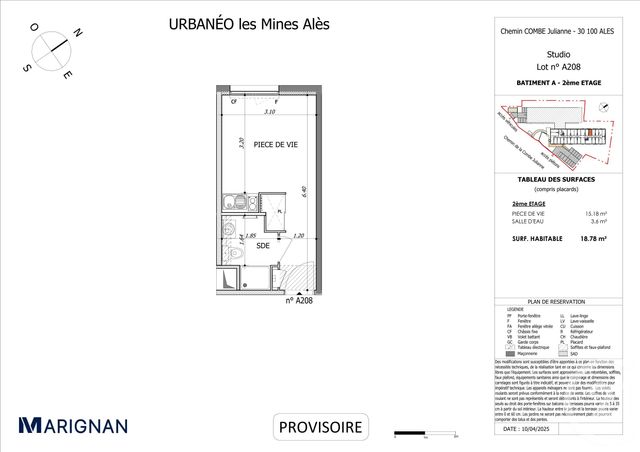 Appartement Studio à vendre ALES