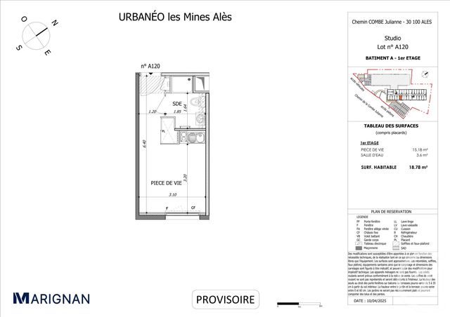 Appartement Studio à vendre ALES