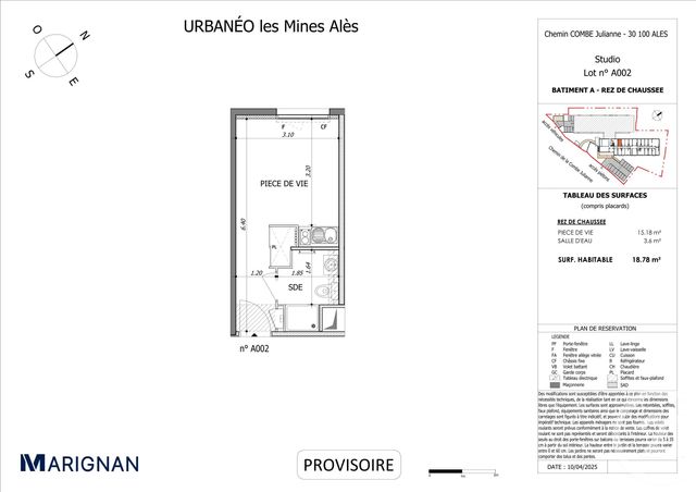Appartement Studio à vendre ALES