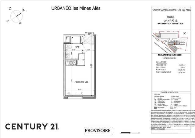 Appartement Studio à vendre ALES