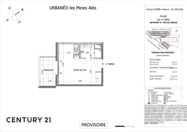 Appartement Studio à vendre ALES