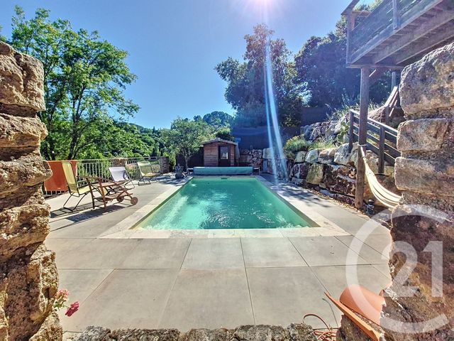 maison à vendre - 5 pièces - 165.85 m2 - ST JEAN DU PIN - 30 - LANGUEDOC-ROUSSILLON - Century 21 Impact Immobilier