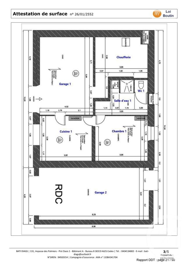 maison à vendre - 7 pièces - 132.63 m2 - ALES - 30 - LANGUEDOC-ROUSSILLON - Century 21 Impact Immobilier