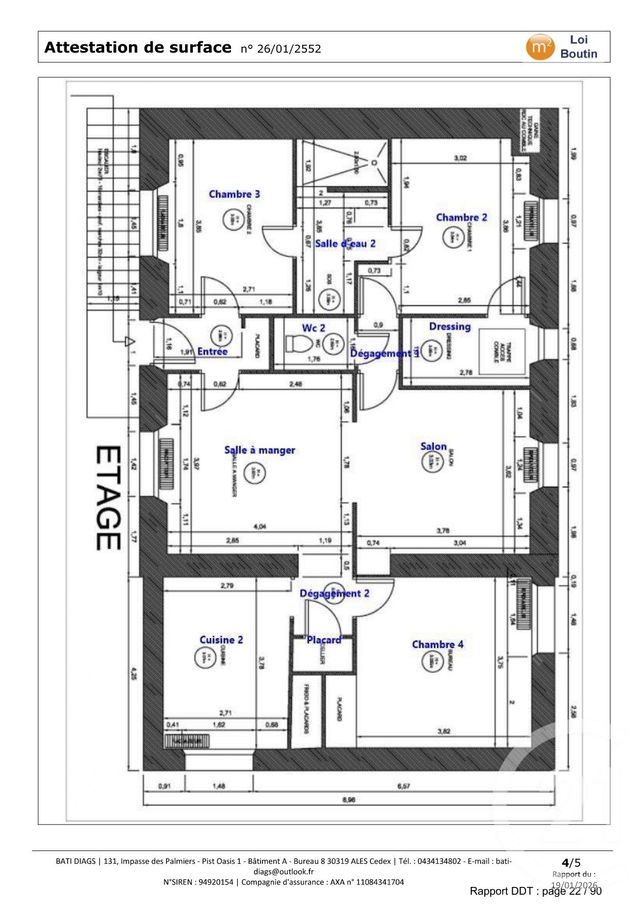 maison à vendre - 7 pièces - 132.63 m2 - ALES - 30 - LANGUEDOC-ROUSSILLON - Century 21 Impact Immobilier