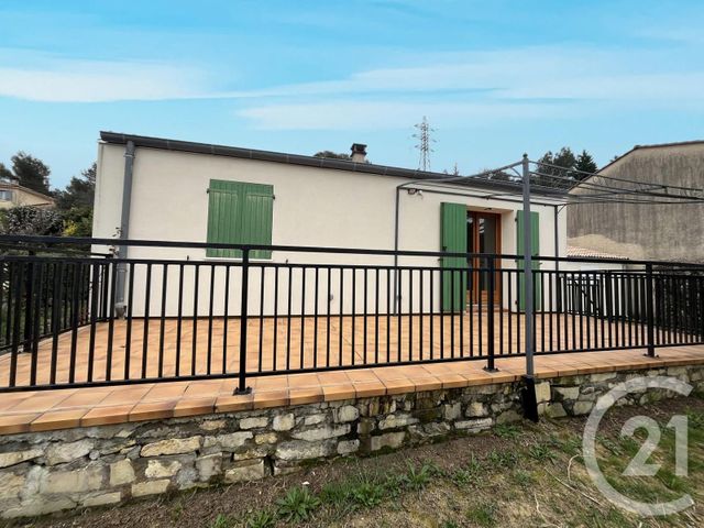 maison à louer - 4 pièces - 71.3 m2 - ST PRIVAT DES VIEUX - 30 - LANGUEDOC-ROUSSILLON - Century 21 Impact Immobilier