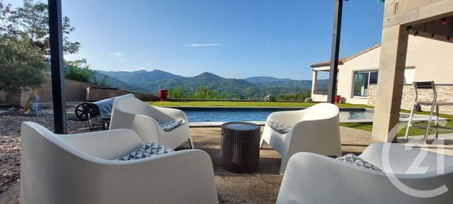 maison à vendre - 8 pièces - 210.0 m2 - ST JEAN DU GARD - 30 - LANGUEDOC-ROUSSILLON - Century 21 Impact Immobilier