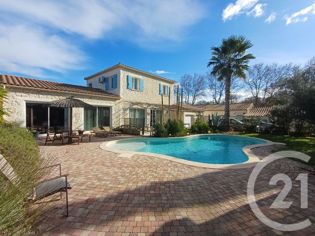 maison à vendre - 5 pièces - 146.73 m2 - EUZET - 30 - LANGUEDOC-ROUSSILLON - Century 21 Impact Immobilier